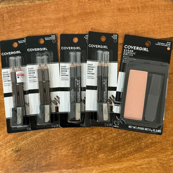Covergirl Gift Bundle - Fill + Define Brow Pencils (4) & Clean Classic Blush (1) - Picture 9 of 9